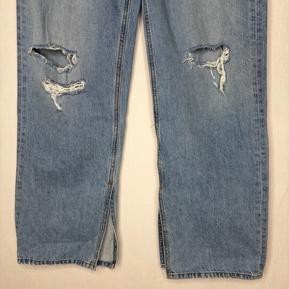 Grlfrnd Liya Low Rise Boyfriend Distressed Jeans - Picture 8 of 9
